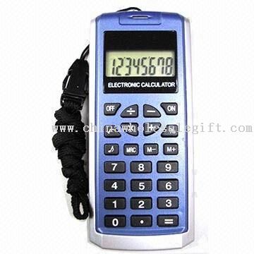Berbentuk Mobile delapan digit Kalkulator