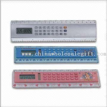 Penguasa promosi Kalkulator dengan Solar Power dan 8-digit tampilan
