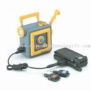 Dynamo AM / FM Radio Waterproof Light mit Moble Phone Charger
