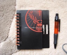 notebook with ball pen images