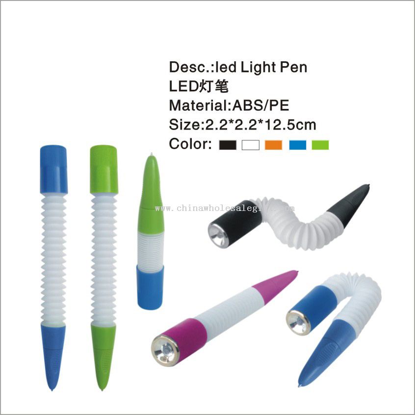 katlanabilir LED ışıklı kalem