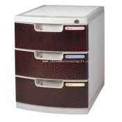3-Layers file cabinet with lock and empaistic cortex veins images