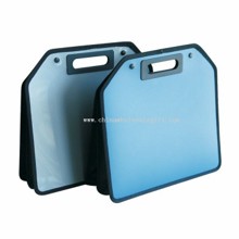 TWIN COLOR HANDLE DOCUMENT BAG images