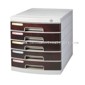 5-Layers file cabinet with lock and empaistic cortex veins small picture