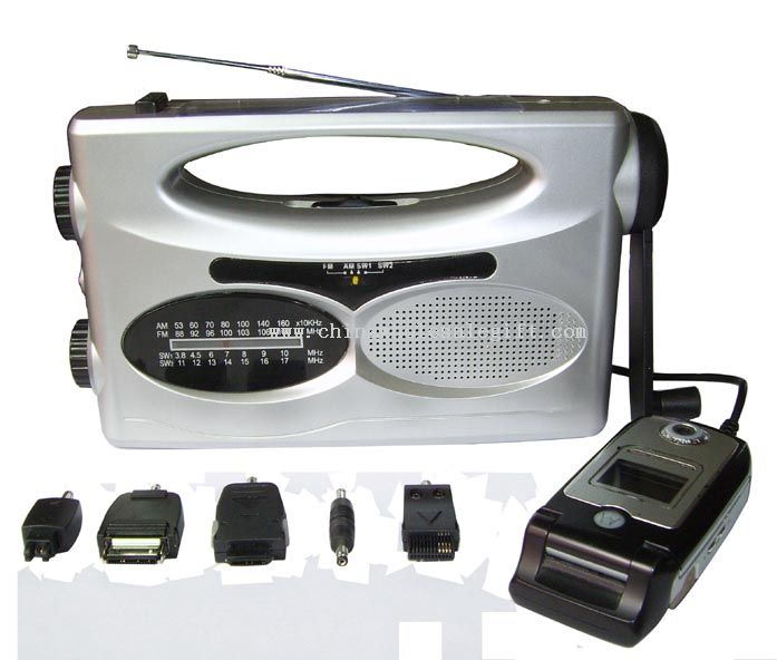 Solar Dynamo Radio mit Taschenlampe