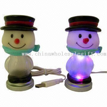 USB Christmas lumiukko