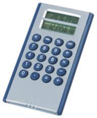 Kalkulator mata uang saku dengan Flip penutup