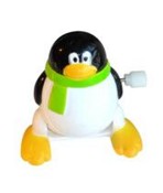 Wind up Somersaulting Penguin images