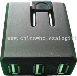 3-port USB töltő