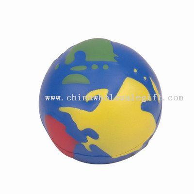 Світ глобусом форму стрес м'яч