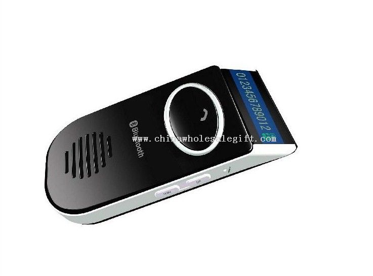 Bluetooth Handsfree Car Kit with Solar Charging