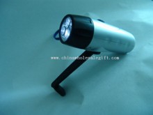Hand-Kurbel-LED-Taschenlampe images