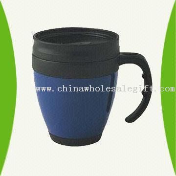 16-Ounce Plastic Mug Available in Different Colors