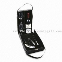 Imitation Leather Wine Box with Bar Accessories images