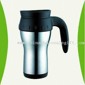 16 onces à double paroi inox Tasse Voyage en acier avec intérieur en plastique small picture