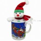 snowman in mug Plush Snowman in Ceramic Mug small picture