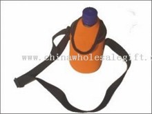 bottle holder with cap and shoulder strap images