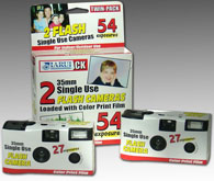 2 x 35mm Flash Einwegkamera in einer Packung