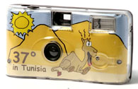 35mm flash genanvendelige kamera