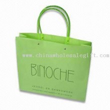 Bolsa PP esmerilado con mango de tubo de PVC images