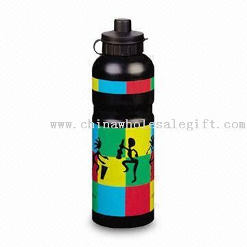 الألومنيوم زجاجة ماء الرياضة مع قدرة 750 مل
