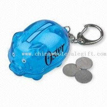 Coin Bank with keychain images