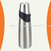 فلاسک 1000 ml تازه طراحی شده فولاد ضد زنگ با بوش پلاستیکی بر روی بدن فلاسک images