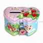 Double Heart Coin Bank with Strawberry Design small picture
