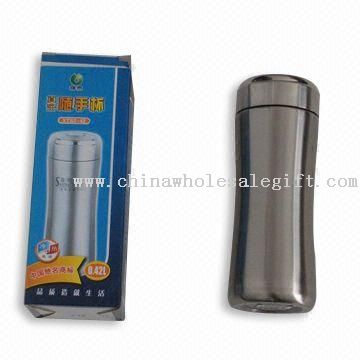 Stainless Steel Vacuum Cup/Bottle with Silkscreen Printing Logo