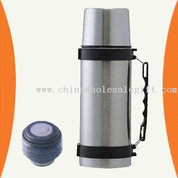 Rustfrit stål Vacuum Flask til rejse brug med forskellige propper