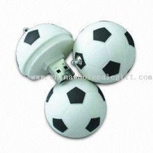Football-shaped USB 2.0/1.1 Flash Drives with 100mA Operating Current images