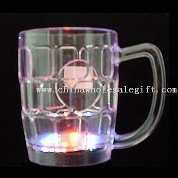Blinkende øl Cup med seks lys