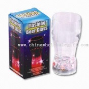 Flashing Beer Glass Cup images