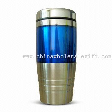16 Ounces Travel Mug, Made of Stainless Steel