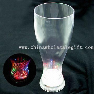 16 Oz Flashing Beer Mug, Available in Various Capacities