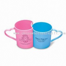 Promotional Plastic Cups with Force Plug Design and 300mL Capacity images