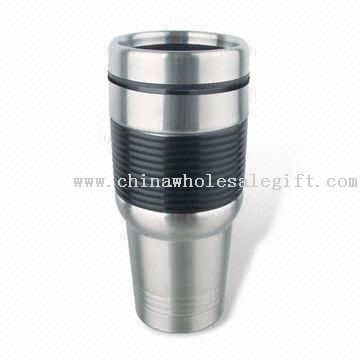 Travel Mug with Stainless Steel Outer