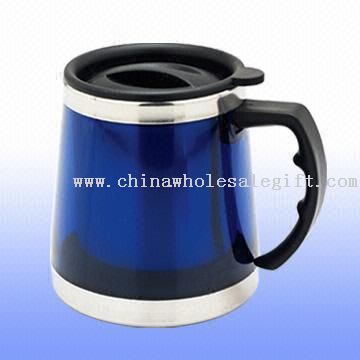 Stable Plastic Mug with 500ml Capacity