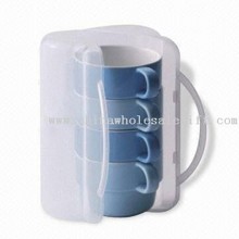 Four-piece Ceramic Mug Set images