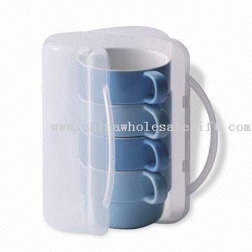 Four-piece Ceramic Mug Set