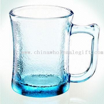 Glass Coffee Mug with Frosted Finish