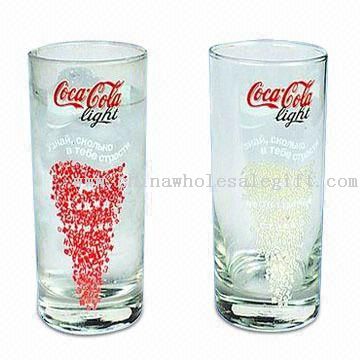 Glass Mugs in Cold Sensitive Color Changing Design