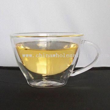 Heat-resistant Double Wall Coffee Mug with 80mm Height