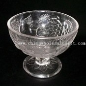 Ice Cream Cup Made of Clear Glass images