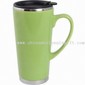 16-ounce Travel Mug with Stainless Steel Liner and Ceramic Outer small picture