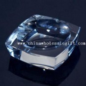 Scrumiera de cristal forma patrata K9 images
