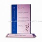 Color Filled Crystal Trophy with Various Designs and Customized Logos for Promotions small picture