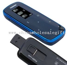 MP3 Player with touch keyboard