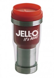 ACRYL OUTER STAINLESS STEEL LINER TRAVEL  MUG
