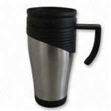 Stainless Steel Travel Mug with plastic inner images